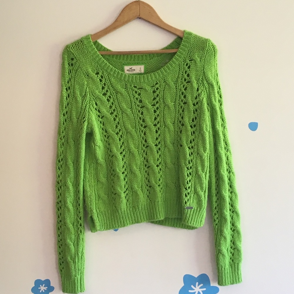 Hollister Green Sweater